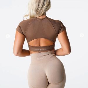 NVGTN Mocha Vortex Top